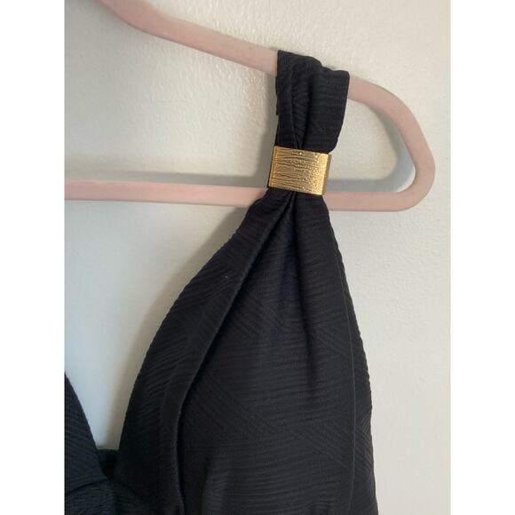 Niptuck Black Textured Tankini top‎ - Picture 9 of 9